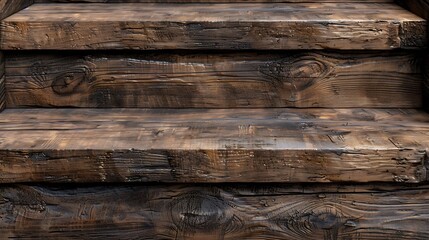 dark beige brown wood texture wooden step riser laminate design vitrified ceramic large size floor tile slab wood wall cladding random tiles for exterior : Generative AI