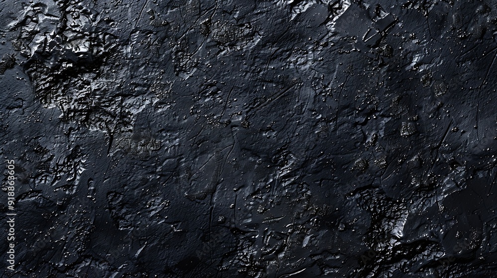 Aufkleber texture of black polished concrete background dark old wallpaper with cement texture nature wall con