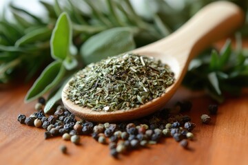 Assorted herbs and spices