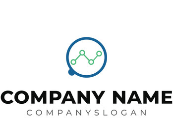 research logo,abstract logo design