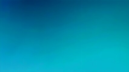 A smooth gradient background transitioning from deep blue to light turquoise