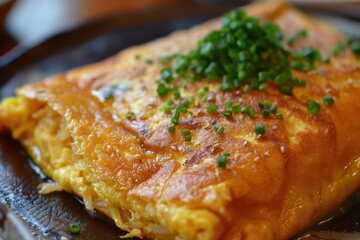 Asian style Omelet with Flavored Rice