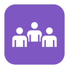 Subscribers icon vector image. Can be used for Live Streaming.