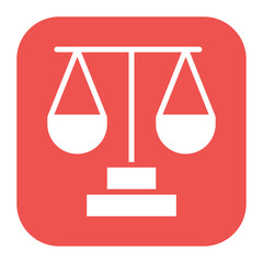 Checks And Balances icon vector image. Can be used for Politics.