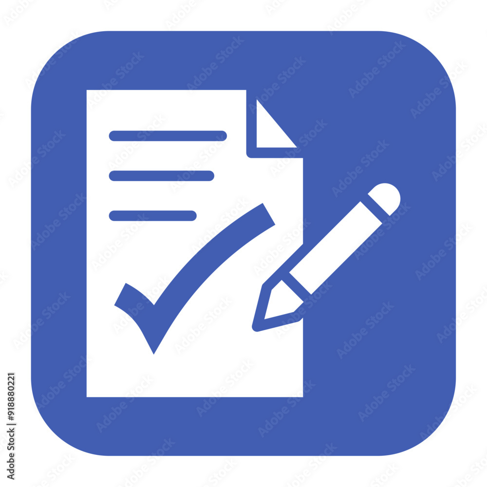 Poster task approval icon vector image. can be used for freelancer.