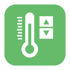 Temperature Control icon vector image. Can be used for Additive Maufacturing.