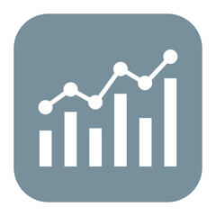 Chart icon vector image. Can be used for Business Meeting.