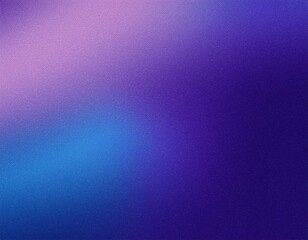 Royal Elegance: Purple to Blue Gradient with Grainy Texture