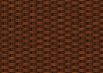 木調の編み込みテクスチャ