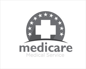 Obraz premium medicare logo designs for health service