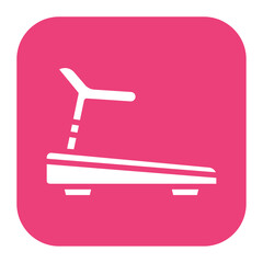 Treadmill icon vector image. Can be used for Fitness.