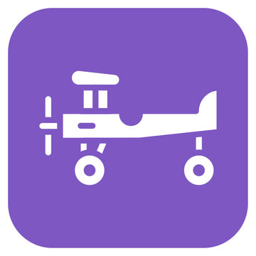 recommend clip art: Biplane icon vector image. Can be used for Airplane.