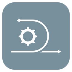 Agility icon vector image. Can be used for Digital Disruption.