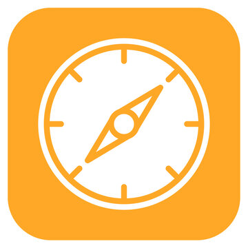 Orientation icon vector image. Can be used for Hiring Process.