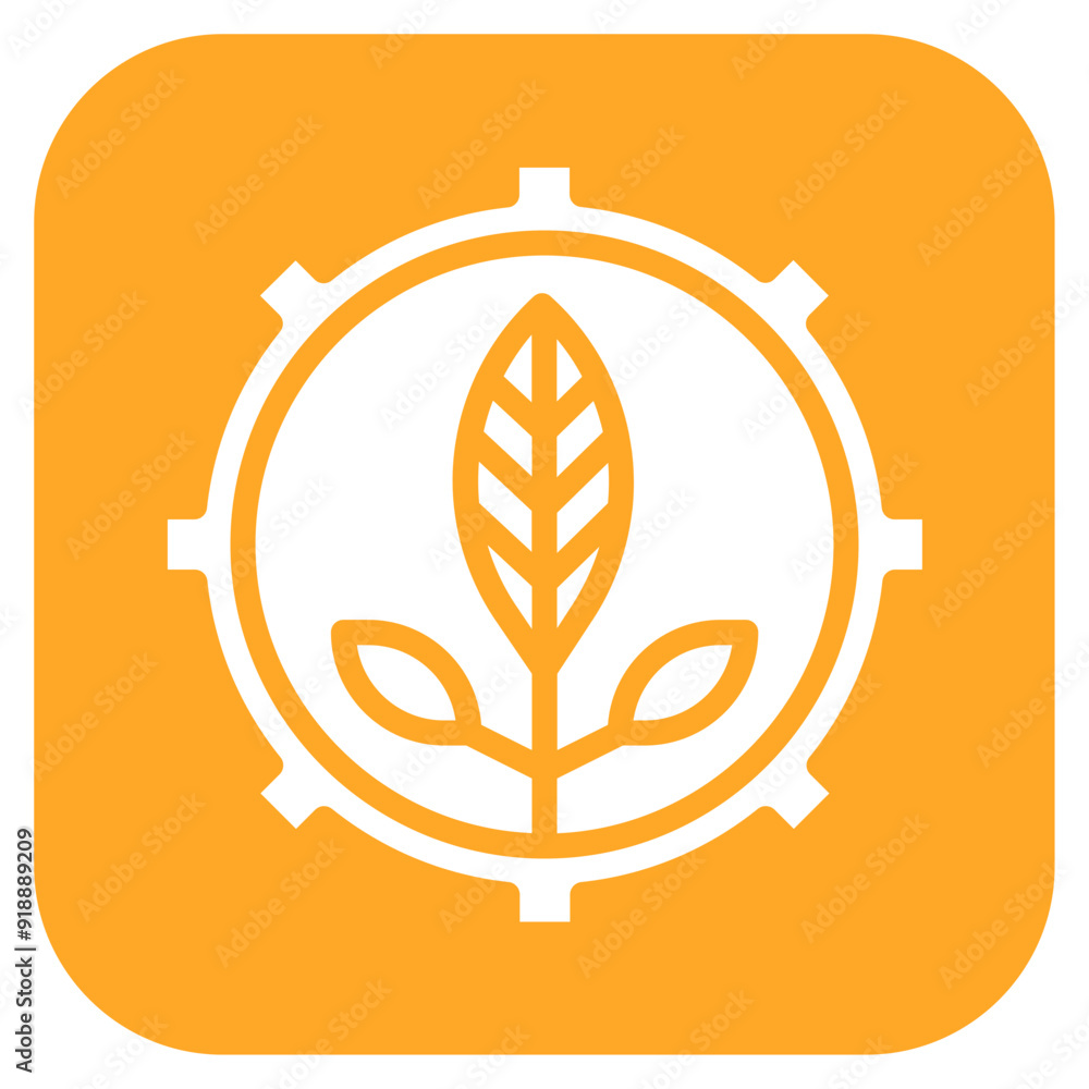 Poster sustainable tech icon vector image. can be used for digital disruption.