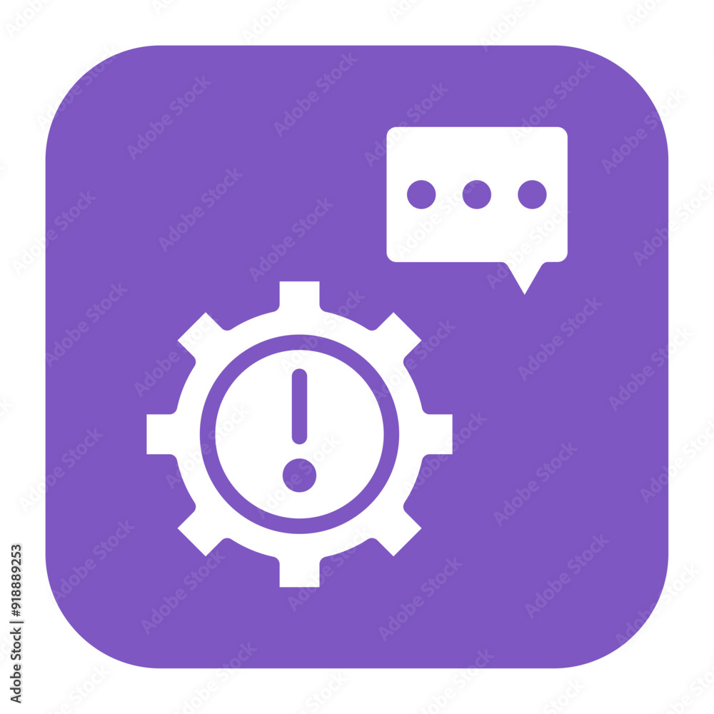 Poster defect icon vector image. can be used for software testing.