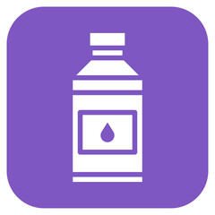 Water Bottle icon vector image. Can be used for Track and Field.