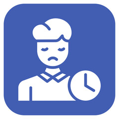 Sleep Issues icon vector image. Can be used for ADHD.