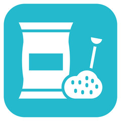 Cement icon vector image. Can be used for Raw Metrial.