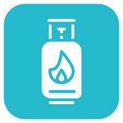 Gas icon vector image. Can be used for Raw Metrial.