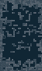 Abstract geometric mosaic pattern wallpaper. Vector Illustration