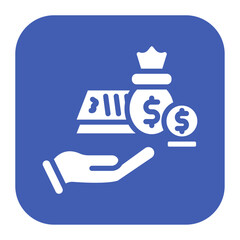 Handover icon vector image. Can be used for Inheritance.
