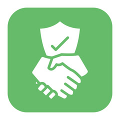 Trust icon vector image. Can be used for Inheritance.