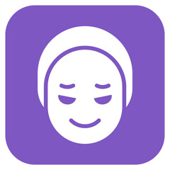 Dark Circles icon vector image. Can be used for Allergy Symptoms.