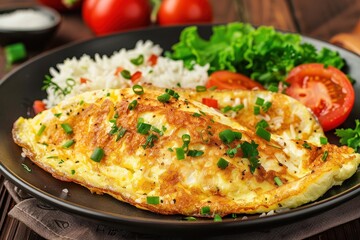 rice omelette