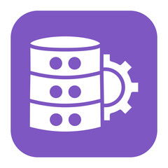 Obraz premium Data icon vector image. Can be used for Data Science.