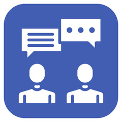 Communication icon vector image. Can be used for Data Science.