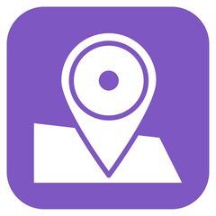 Location icon vector image. Can be used for Data Science.