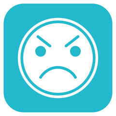 Frustration icon vector image. Can be used for Burnout.