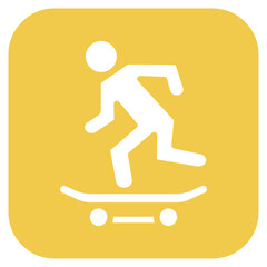 Skater icon vector image. Can be used for Urban Tribes.