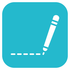 Surgical Markings icon vector image. Can be used for Plastic and Cosmetic Surgery.