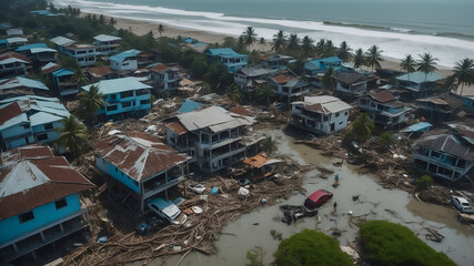 The often devastating effects on a Coastal Community are felt after a significant Natural Disaster