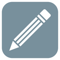 Pencil icon vector image. Can be used for Crafting.