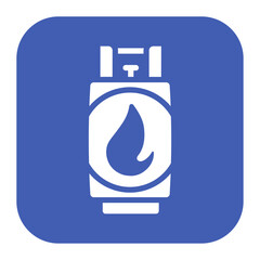 Gas Cylinder icon vector image. Can be used for Oil And Gas.