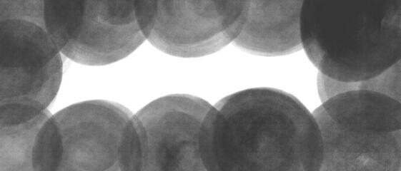 黒い丸のフレーム