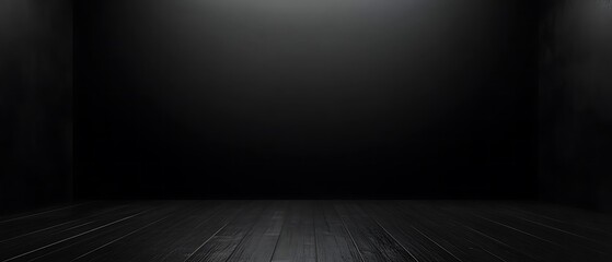 Dark stone floor in a vintage home studio spotlighting products 