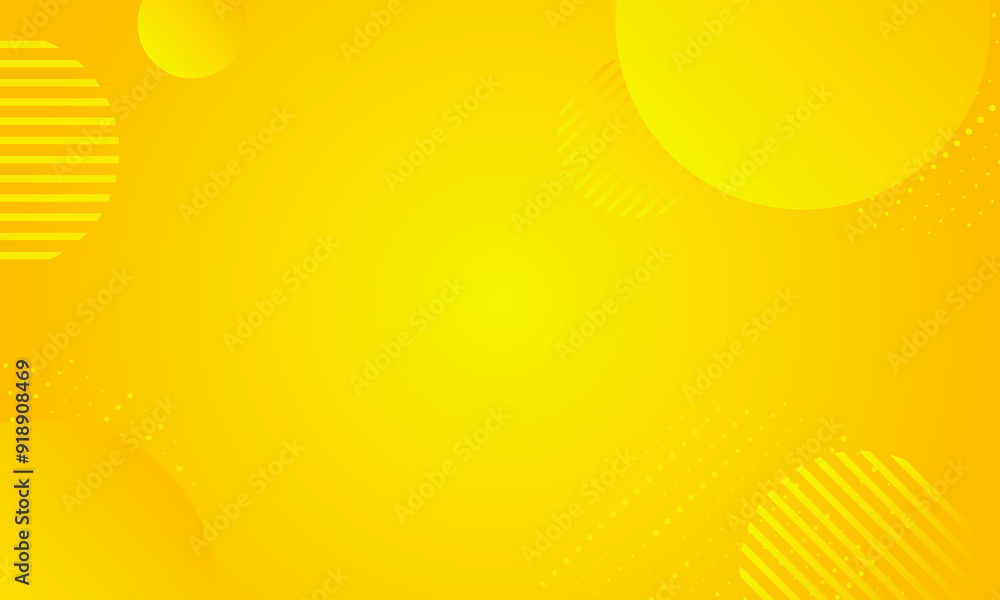Poster abstract yellow orange colorful template banner with gradient color and small polka dot technology b