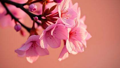 A pink flower with the word quot love quot on it ( Generative AI )