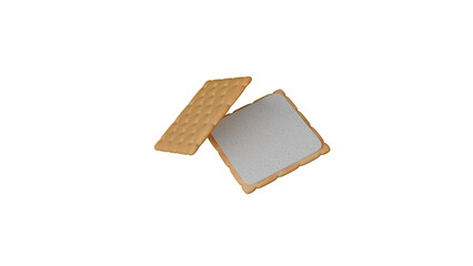 Biscuits 2 layer PNG Front View