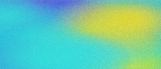 Grainy Multicolor Gradient with Blurred Noise Texture for Poster Backdrop