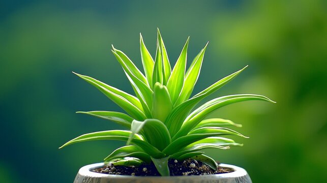 Close-up of air plant (Tillandsia), rootless wonder