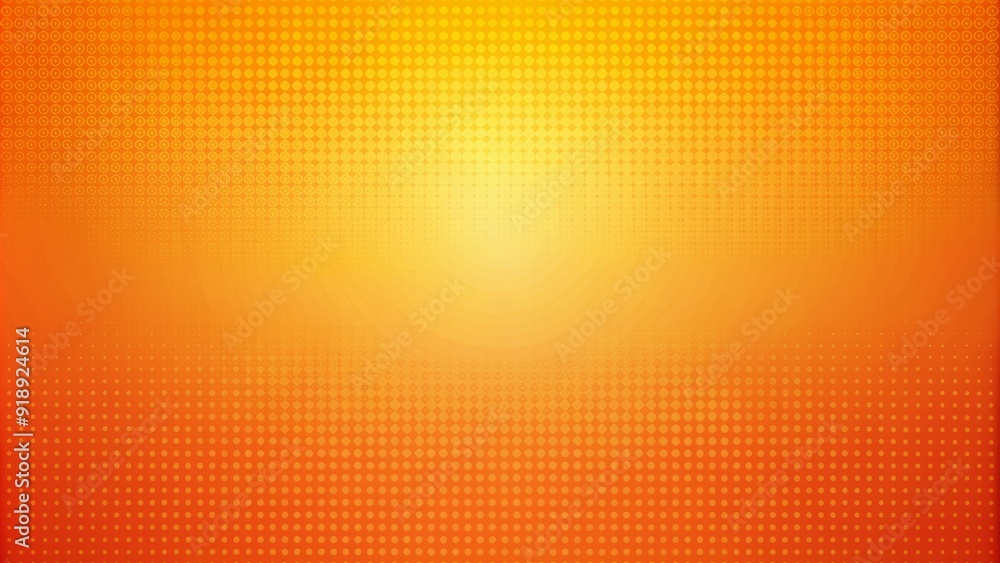 Poster vibrant orange gradient mesh background template offers ample copy space for text and features abstr