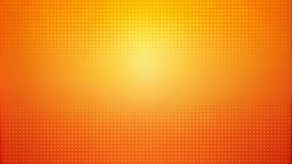 Fototapeta premium Vibrant orange gradient mesh background template offers ample copy space for text and features abstract colour gradation design perfect for posters, banners, or landing pages.