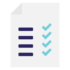 Obraz premium Checklist Document Clipboard