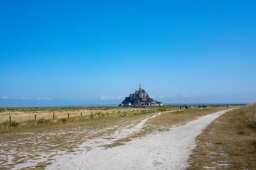 Le Mont-Saint-Michel in der Normandie in Frankreich
