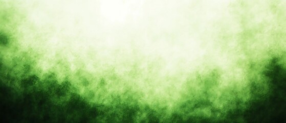 Obraz premium Beautiful abstract lights of green nature using as